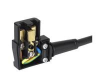 47901200 Schurter C19 Right Angle Cable Mount IEC Connector Socket, 16A, 250 V
