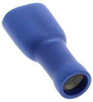 flvddf2-250apa JST FLVDDF Blue Insulated Female Spade Connector, Receptacle, 6.35 x 0.8mm Tab Size, 1mm² to 2.6mm²