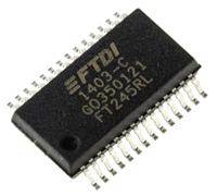 ft245rl-reel FTDI Chip FT245RL-REEL, USB Controller, 28-Pin SSOP
