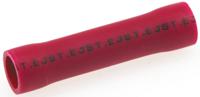 fvc-125lf JST, FVC Butt Splice Connector, Red, Insulated 22 → 16 AWG