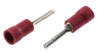 fvwspc-125lf JST, FVPC Insulated Crimp Pin Connector, 0.25mm² to 1.65mm², 22AWG to 16AWG, 1.9mm Pin Diameter, 12mm Pin Length, Red