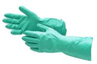 g825-11 RS PRO Green Nitrile Butadiene Rubber Chemical Resistant Gloves, Size 11, XXL