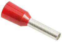 gtr15-8 JST, GTR Insulated Crimp Bootlace Ferrule, 8mm Pin Length, 1.7mm Pin Diameter, 1.5mm² Wire Size, Red