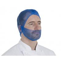 h1534 Hairtite Blue, X Large Polypropylene, Beard Mask Type