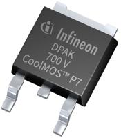 ipd70r360p7sauma1 Infineon CoolMOS™ P7 N-Channel MOSFET, 12.5 A, 700 V, 3-Pin DPAK IPD70R360P7SAUMA1