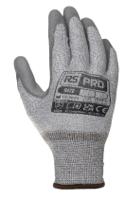 ln659-09 RS PRO Grey Nylon, Polyurethane Cut Resistant Work Gloves, Size 9, Large, Polyurethane Coating