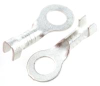 lrb-25t-m5 JST, LRB Uninsulated Ring Terminal, M5 Stud Size, 1mm² to 2.5mm² Wire Size