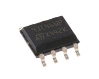 m93c46-wmn6p STMicroelectronics M93C46-WMN6P, 1kbit Serial EEPROM Memory, 200ns 8-Pin SOIC Serial-Microwire