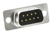 mhdb9sp MH Connectors MHDB 9 Way Cable Mount D-sub Connector Plug, 2.77mm Pitch