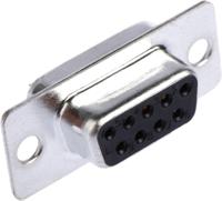 mhdb9ss MH Connectors MHDB 9 Way Cable Mount D-sub Connector Socket, 2.77mm Pitch