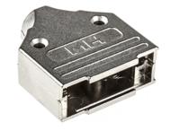 mhdm15-k MH Connectors MHDM Series Zinc D Sub Backshell, 15 Way, Strain Relief