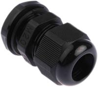 ngm20-blk HellermannTyton NGM Series Black Nylon Cable Gland, M20 Thread, 10mm min., 14mm max., IP68