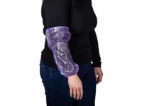 o0099 RS PRO Purple Disposable Polythene Arm Protector for Liquid Splash Protection Use, 400mm Length