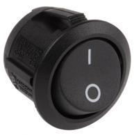 r13112aaaa Arcolectric (Bulgin) Ltd SPST, On-Off Rocker Switch Panel Mount