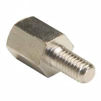 r30-3000802 HARWIN Threaded Standoff, M3 x 0.5 Thread, 8mm Body, Brass, Male/Female, 6mm Stud