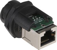 rcp-5spffh-tcu7001 Amphenol Industrial LTW Series Female RJ45 Connector, Panel Mount, Cat5e, STP Shield Straight 8/8 -Way