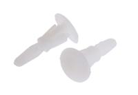 rlcbsr-04-01-blanc RLCBSR-04-01-BLANC, 6.4mm High Nylon PCB Support Pillar for 3.18mm PCB Hole, 9.5mm Base