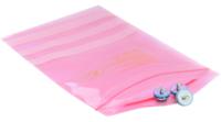 rnd-600-00016 Pink A/S  Reclosable bag 4"x6 w+l pk100