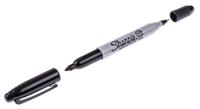 s0811100 Sharpie Extra Fine Tip Black Marker Pen