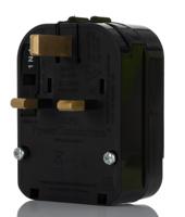 scp3-b-13a PowerConnections Europe to UK Mains Connector Converter, Rated At 13A