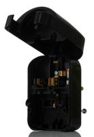 scp3-b-13a PowerConnections Europe to UK Mains Connector Converter, Rated At 13A