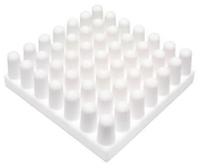 sf-chs-191906-pc SPREADFAST Heatsink, Universal Square Ceramic, 20.3 °C/W @ 400 lfm, 38.7 °C/W @ 100 lfm, 19 x 19 x 6mm, Adhesive, Screw