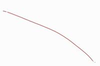 sh3-ss5-28150 JST Female SH to Unterminated Pre-Crimped Lead, 150mm, 0.08mm², Red