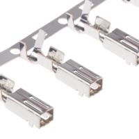 svf-61t-p20 JST VL Series Female Crimp Terminal, 20AWG Min, 14AWG Max