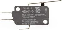 v15t16-ez100a02 Honeywell Leaf Lever Microswitch, Tab Terminal, 16 A @ 250 V ac, SPDT