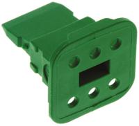 w6s-p012 Deutsch, DT 6 Way Wedgelock for use with Automotive Connectors