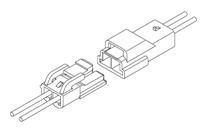 ylnr-02vf JST, YLN Female Connector Housing